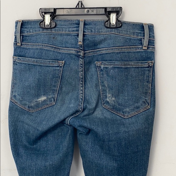 Frame le skinny de Jeanne mid wash jeans size 26 - Picture 6 of 8